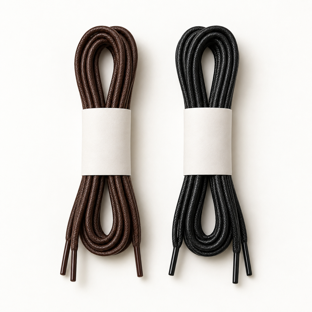 Round Waxed Dress Laces