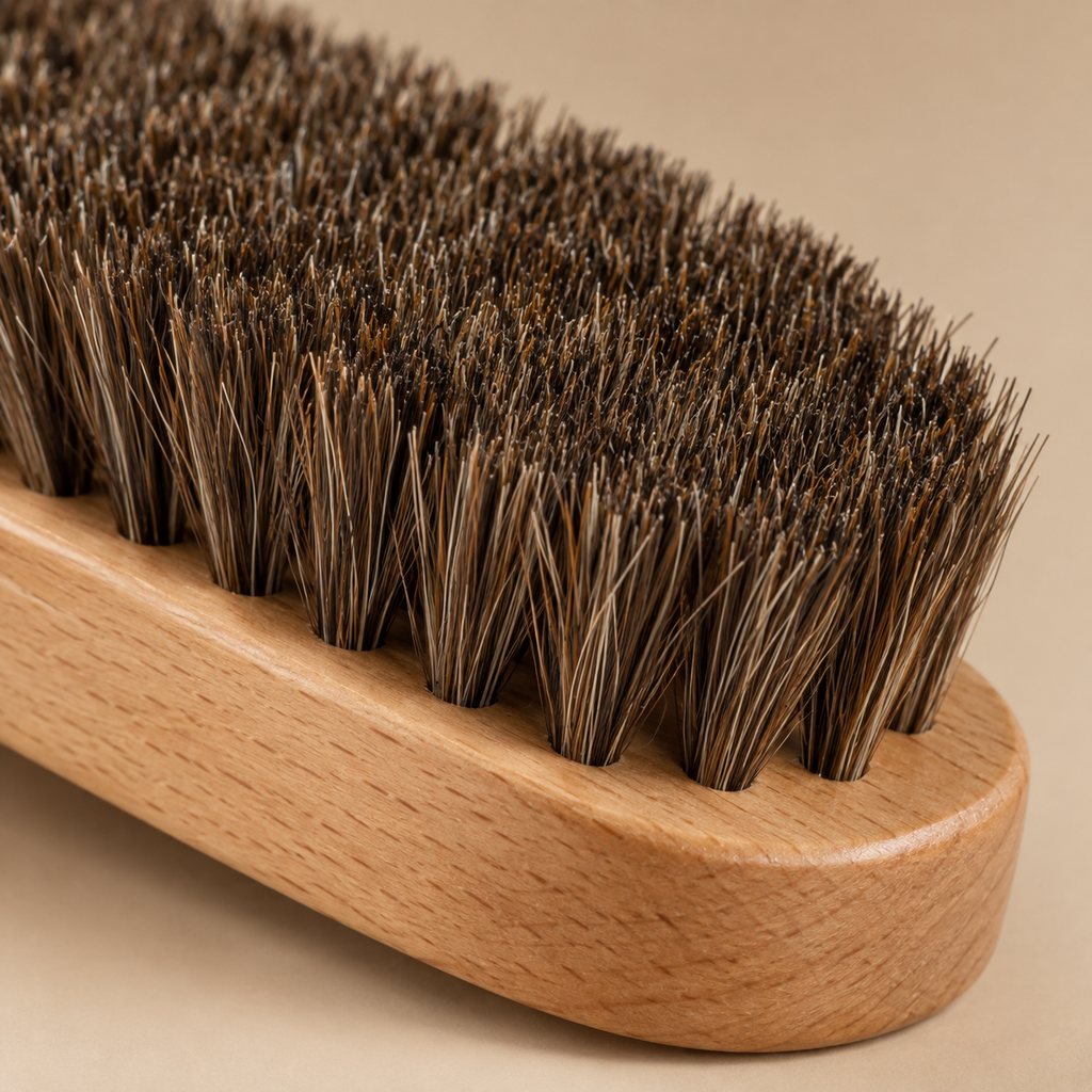 Natural Bristle Shoe Brush