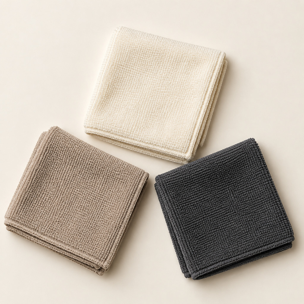 Microfiber Shoe Care Cloth Set