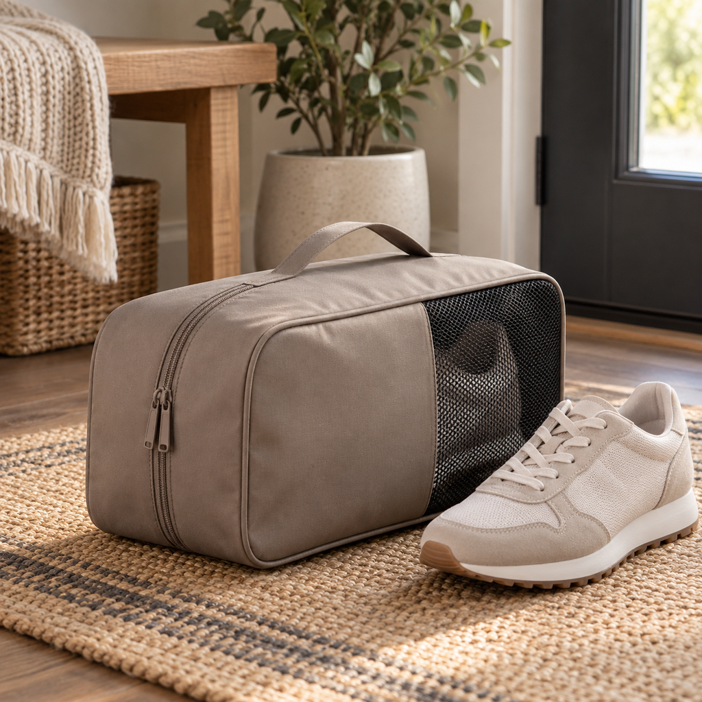 Structured Travel Shoe Bag